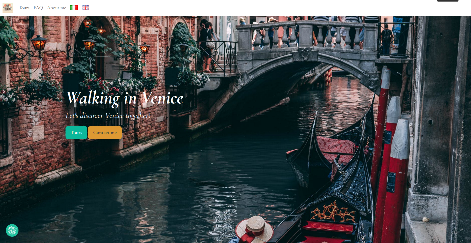 Alice tour guide in Venice